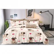 Комплект постельного белья Funny dogs бязь подростковый полуторный разноцветный SoundSleep