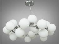 ВІТРИНА! Світильник стельовий Focus Light Buble G9 max d700 мм хром 25x35 Вт G9 M3236-25 хром