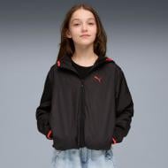 Куртка детская демисезонная Puma Fleece Lined Windbreaker 68932201 черная Куртка детская демисезонная Puma Fleece Lined Windbreaker 68932201 черная
