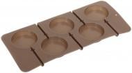 Форма для конфет Smart Kitchen by Flamberg Peach&Brown Lollipop на 5 шт коричневый