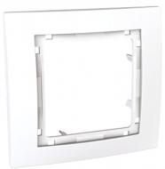 Рамка одноместная Schneider Electric Unica Colors универсальная белый MGU4.002.18