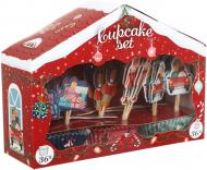Набір форм для кексів Excellent Houseware Christmas зі шпажками 72 предмети 11 см в асортименті Набір форм для кексів Excellent Houseware Christmas зі шпажками 72 предмети 11 см в асортименті
