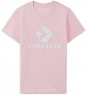 Футболка Converse Star Chevron Center Front Tee 10018569-A24 р.M розовый