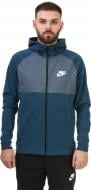 Толстовка Nike M NSW AV15 HOODIE FZ FLC 861742-425 р. M синий