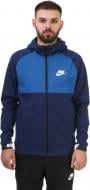 Толстовка Nike M NSW AV15 HOODIE FZ FLC 861742-429 р. M синій