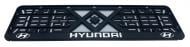 Рамка под номерной знак рельефная Hyundai