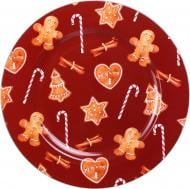 Блюдо сервировочное Excellent Houseware Christmas 33x1,5 см в асортименті