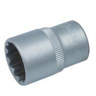 Головка двенадцатигранная 1/2 сатин 17x38мм (70150) Haisser 70150 1 шт. 88276