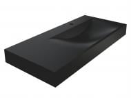 Умывальник Miraggio VIOLA 1000 R MIRASTONE BLACK SHINE