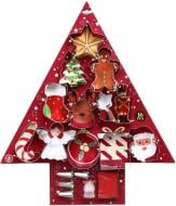 Набір форм для печива Excellent Houseware та декорування Christmas 17 предметів