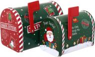 Набір ємностей Excellent Houseware для солодощів Christmas mailbox 13x7,5x9,5/15,5x9,9x11 см в асортименті
