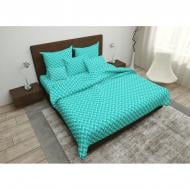 Комплект постельного белья ZigZag евро мятный SoundSleep