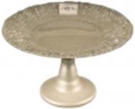 Блюдо на ніжці Dekor Cam Flash 28 см білий