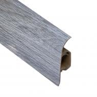 УЦІНКА! Плінтус ПВХ TIS акація сіра 18х56х2500 мм (УЦ №2556)