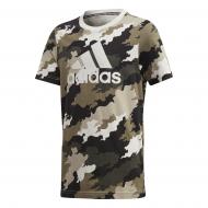 Футболка Adidas YB MH BOS T GE0689 р.146 хаки