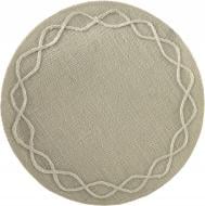 Коврик для сервировки Fiora круглый 38 см белый джут AHW3768 Коврик для сервировки Fiora круглый 38 см белый джут AHW3768