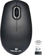 Мышь REAL-EL RM-302 Wireless black