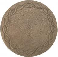 Коврик для сервировки Fiora круглый 38 см коричневый джут AHW3768 Коврик для сервировки Fiora круглый 38 см коричневый джут AHW3768