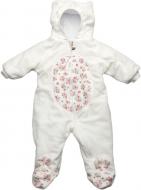 Комбинезон для девочек Модний Карапуз молочный р.74 03-00826-0