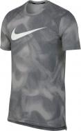 Футболка Nike M NK BRTHE ELITE SS TOP PRINT 891610-027 р.L серый