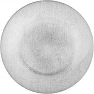 Блюдо Флекс 33 см срібний 323933P