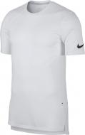 Футболка Nike M NK BRTHE ELITE TOP SS 891682-100 р.S білий