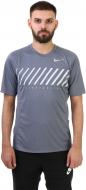 Футболка Nike M NK DRY MILER TOP SS SSNL GX 856880-497 L серый