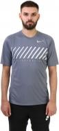 Футболка Nike M NK DRY MILER TOP SS SSNL GX 856880-497 р.S серый
