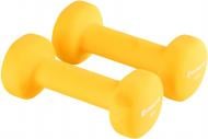 Гантелі Energetics Neoprene Dumb Pairs 106225-1,0 Neoprene Dumbbells 2x1 кг жовтий