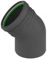 Колено канализационное для внутренних работ ASG HTR 110х15° (6540637)