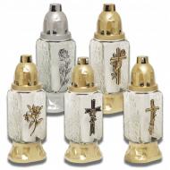 Лампада стеклянная MIX (28 часов), h 250 мм