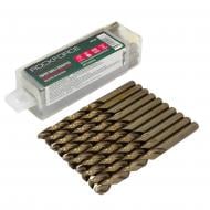 Сверло по металлу Rock FORCE 6.35 мм HSS+Co, в пластиковом футляре 10 шт. RF-DSP104