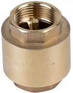 Клапан зворотний Aquatica F3/4" × F3/4" (латунь) euro 205 г 779652