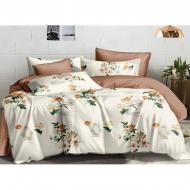 Комплект постельного белья Birds&Flowers сатин двуспальный евро разноцветный SoundSleep
