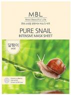 Маска тканевая для лица MBL Pure Snail Intensive 23 мл 1 шт. Маска тканевая для лица MBL Pure Snail Intensive 23 мл 1 шт.