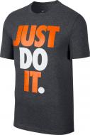 Футболка Nike M NSW JDI HBR CK2309-071 р.L темно-серый Футболка Nike M NSW JDI HBR CK2309-071 р.L темно-серый