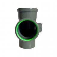 Крестовина канализационная угловая ASG 2ПЛ 110/110/50 87,5° (правая) (6543024)