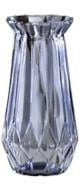 Ваза стеклянная Viva Ombre 18 см дымчато-серая