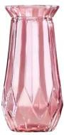 Ваза стеклянная Viva Ombre 18 см фиолетово-красная