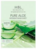 Маска тканевая для лица MBL Pure Aloe Intensive 23 мл 1 шт. Маска тканевая для лица MBL Pure Aloe Intensive 23 мл 1 шт.