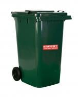 Бак для мусора с крышкой Expert 240 л зеленый Бак для мусора с крышкой Expert 240 л зеленый