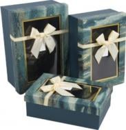 Набір подарункових коробок UFO Turquoise 3 шт. (1037K-332)