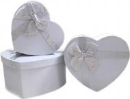 Набор подарочных коробок UFO Silver Heart 3 шт. (5039-083)