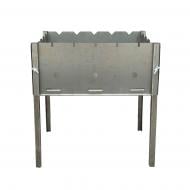 Мангал раскладной Metalzavod Турист на 5 шампуров 0.8 мм (MT5F-08)