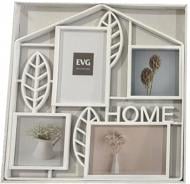 Рамка для фото EVG Inno Zb-4-3432 White Collage 4 4 фото 10x15/10x10 см белый