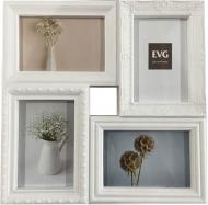 Рамка для фото EVG Inno Zb-4-3333 White Collage 4 4 фото 10x15 см білий