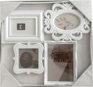 Рамка для фото EVG Inno Zb-4-3740 White Collage 4 4 фото 10x15/10x10/13х18 см белый