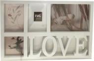 Рамка для фото EVG Inno Zb-4lo-2640 White Collage 4 4 фото 10x15/10x10/15х20 см белый