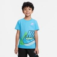 Футболка Nike FUTURA SIDEWINDER SS TEE 86K546-F85 р.3 голубой