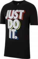 Футболка Nike M NSW SS TEE JDI CK2783-010 р.2XL черный